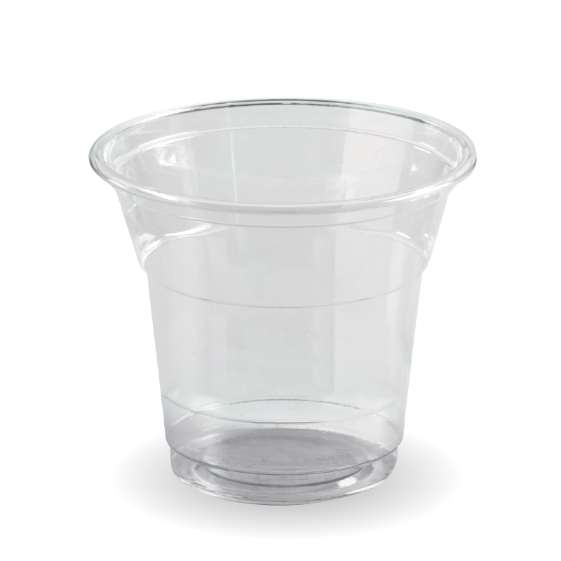 BioPak 150ml Unbranded Clear Compostable Disposable Cold Cup