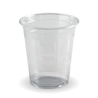 BioPak Unbranded 200ml Clear Compostable Disposable Cold Cup