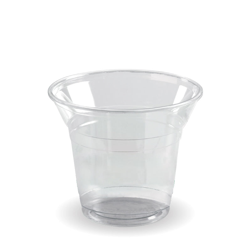 BioPak Unbranded 300ml Clear Compostable Disposable Cold Cup