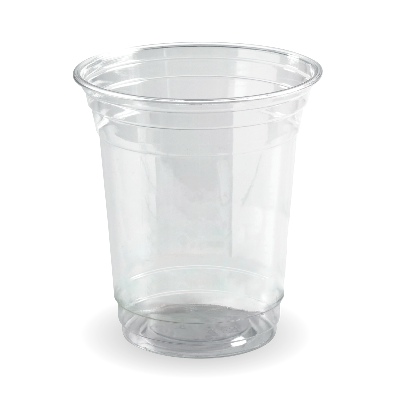 BioPak Unbranded 420ml Clear Compostable Disposable Cold Cup