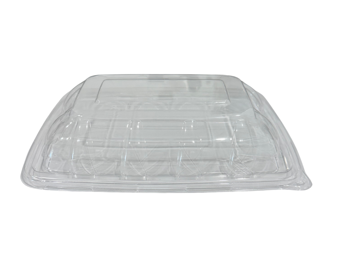 PET Lid to suit Unbleached Sugarcane Taco Holder Base