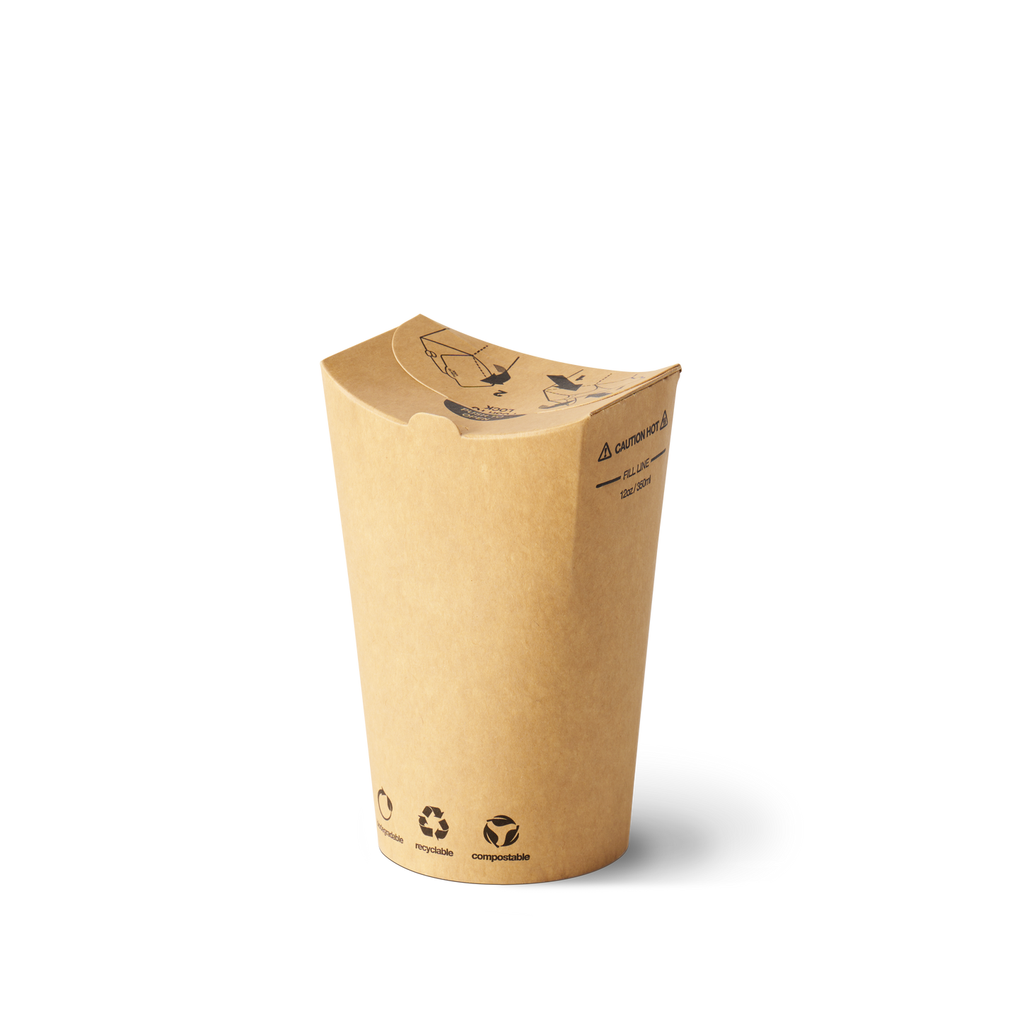 The Good Cup – Brown Kraft 12oz (350ml) | Carton of 1000