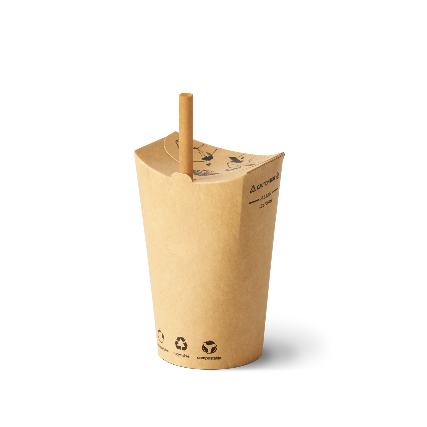 The Good Cup – Brown Kraft 12oz (350ml) | Carton of 1000