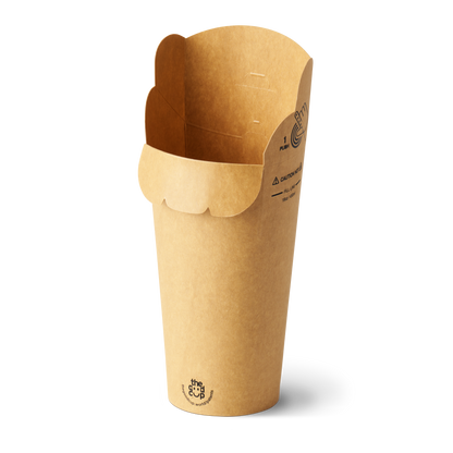 The Good Cup – Brown Kraft 16oz (470ml) | Carton of 800