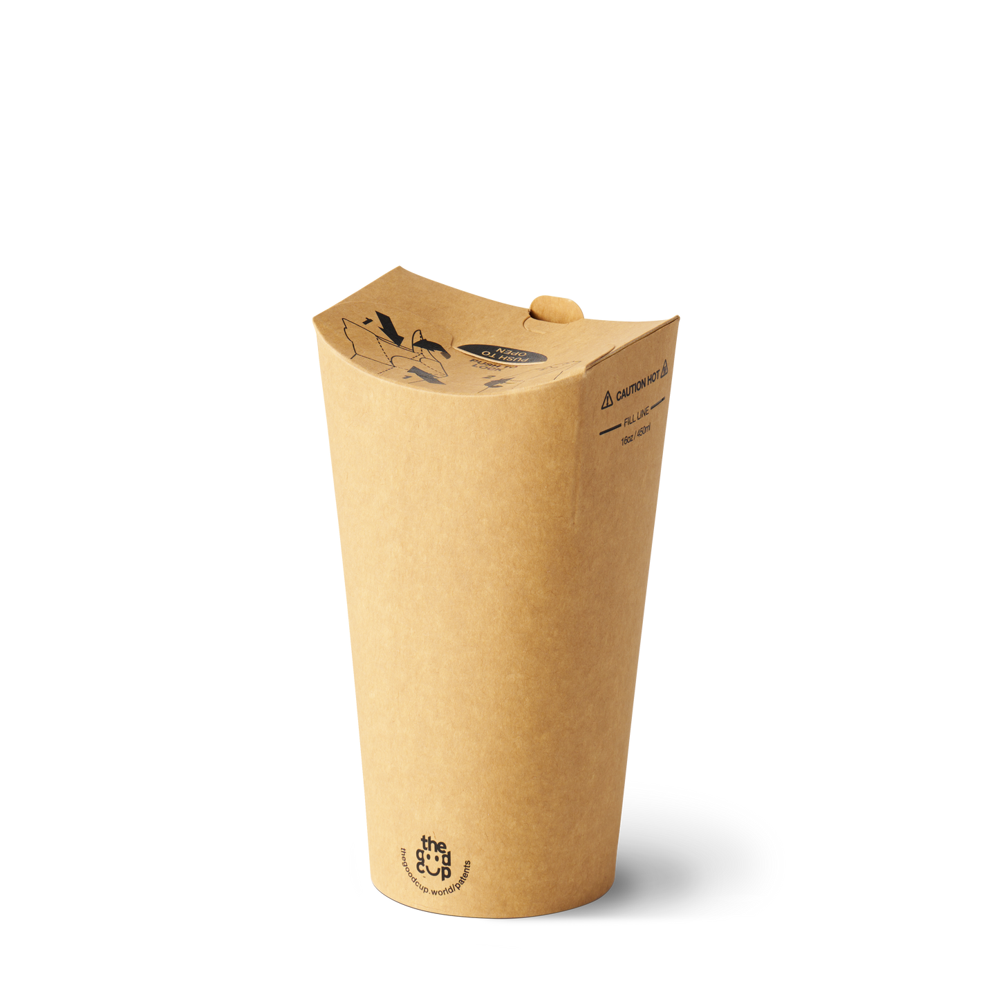 The Good Cup – Brown Kraft 16oz (470ml) | Carton of 800
