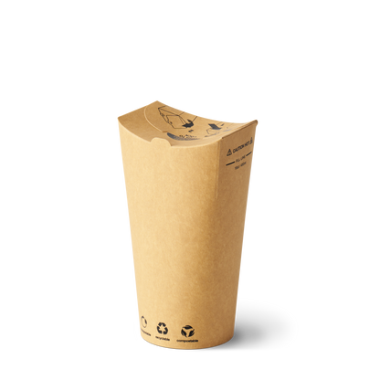 The Good Cup – Brown Kraft 16oz (470ml) | Carton of 800