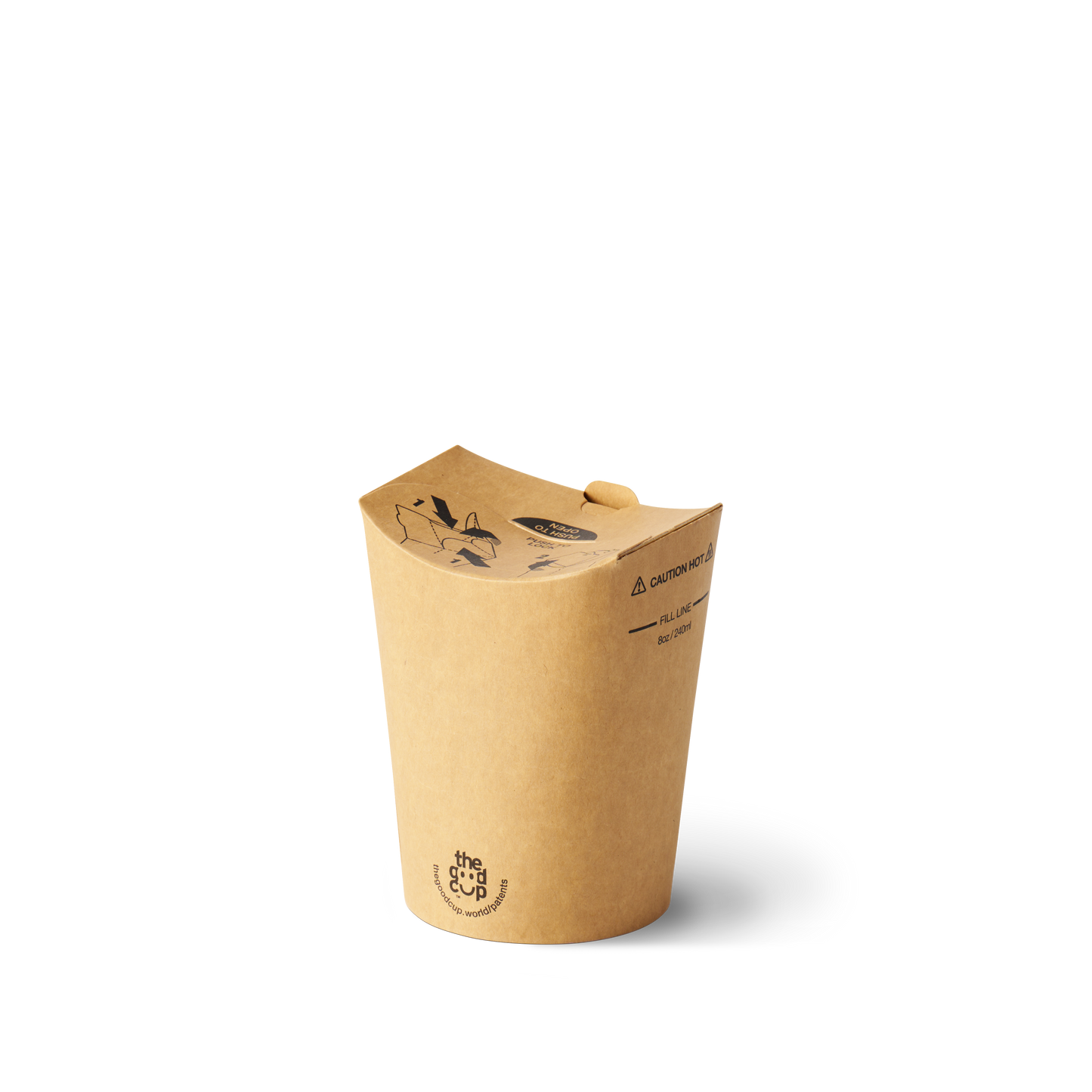 The Good Cup – Brown Kraft 8oz (240ml) | Carton of 1000