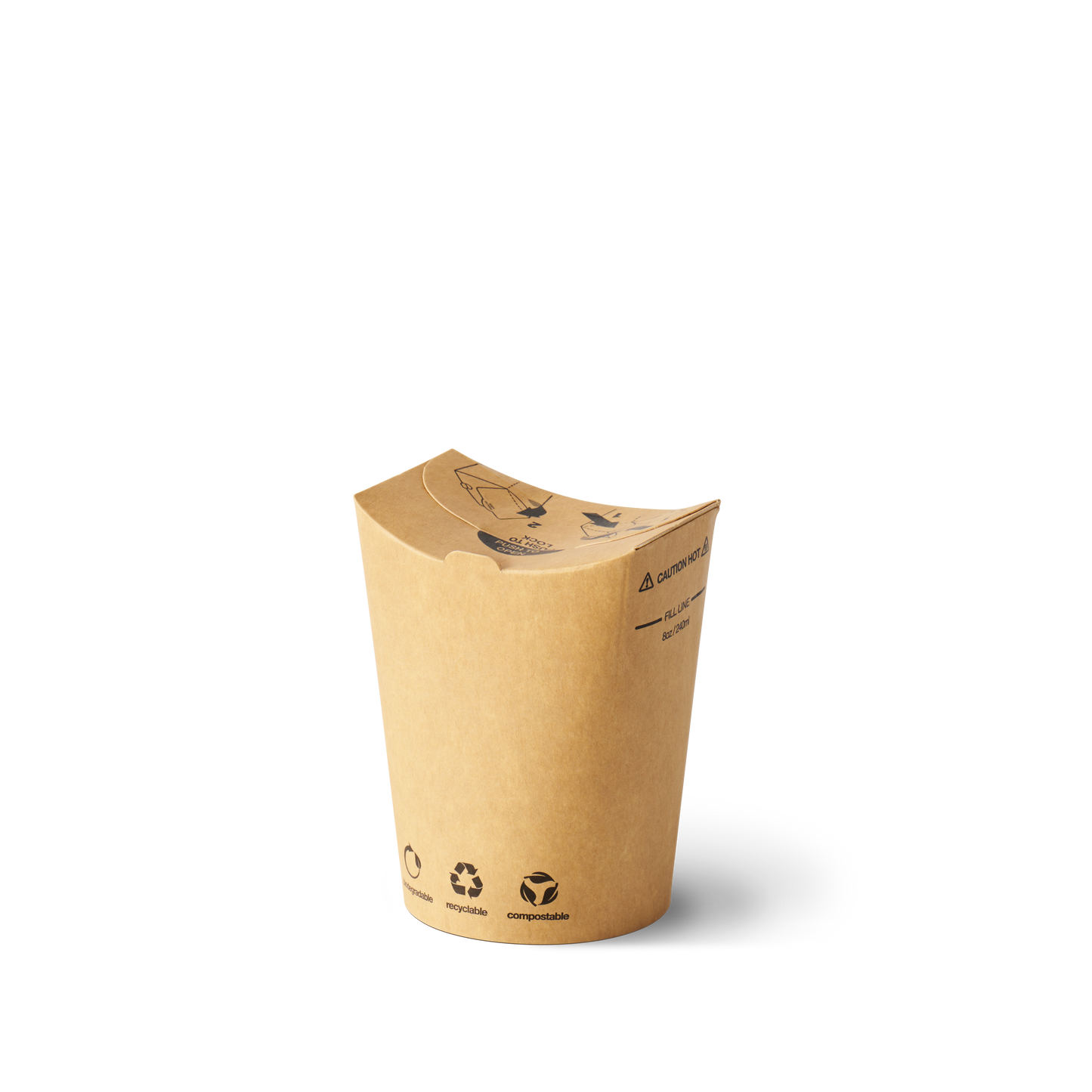 The Good Cup – Brown Kraft 8oz (240ml) | Carton of 1000