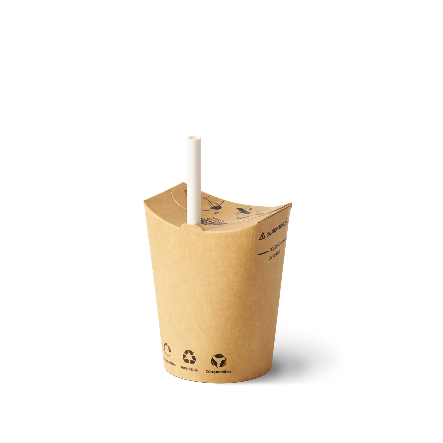 The Good Cup – Brown Kraft 8oz (240ml) | Carton of 1000
