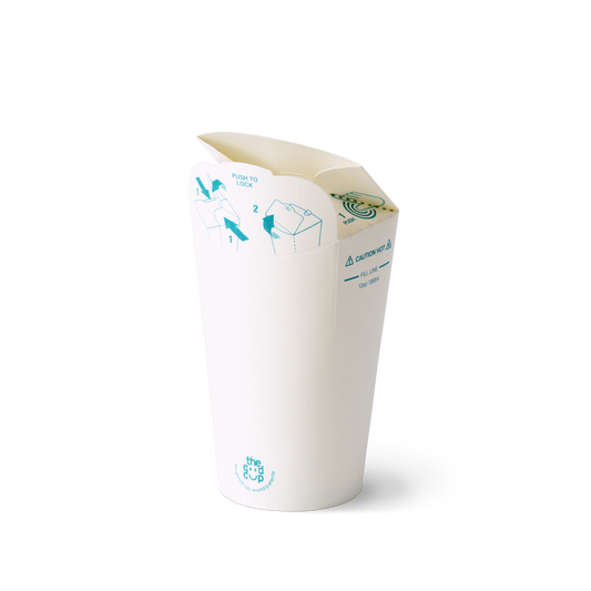 The Good Cup – White Kraft 12oz (350ml) | Carton of 1000