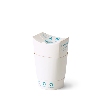 The Good Cup – White Kraft 12oz (350ml) | Carton of 1000