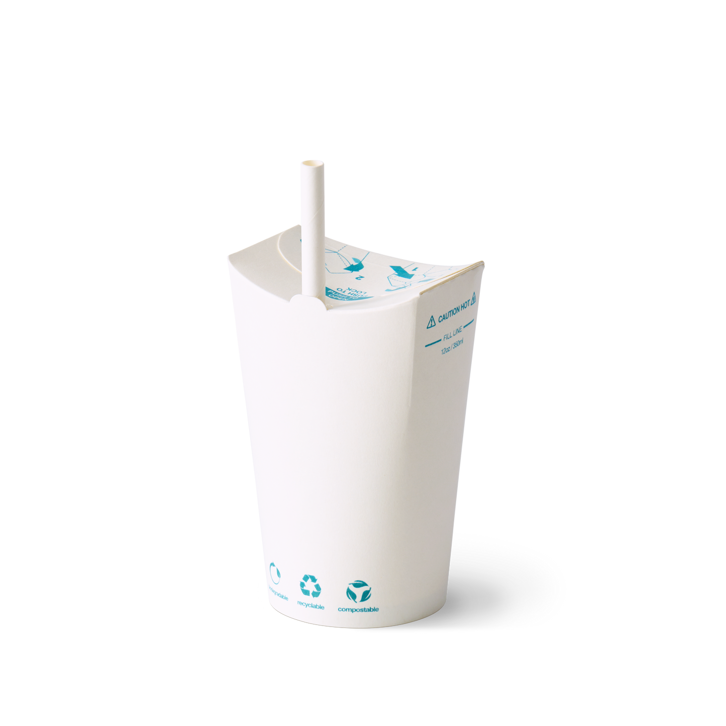 The Good Cup – White Kraft 12oz (350ml) | Carton of 1000