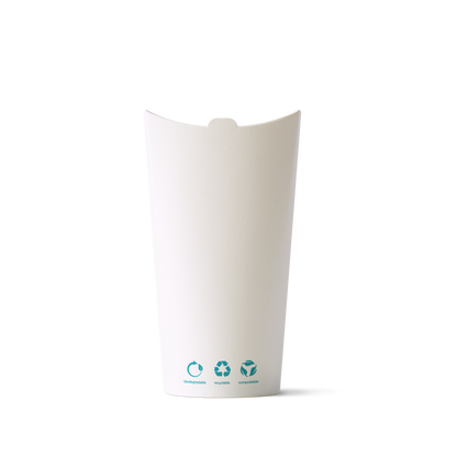 The Good Cup – White Kraft 16oz (470ml) | Carton of 800