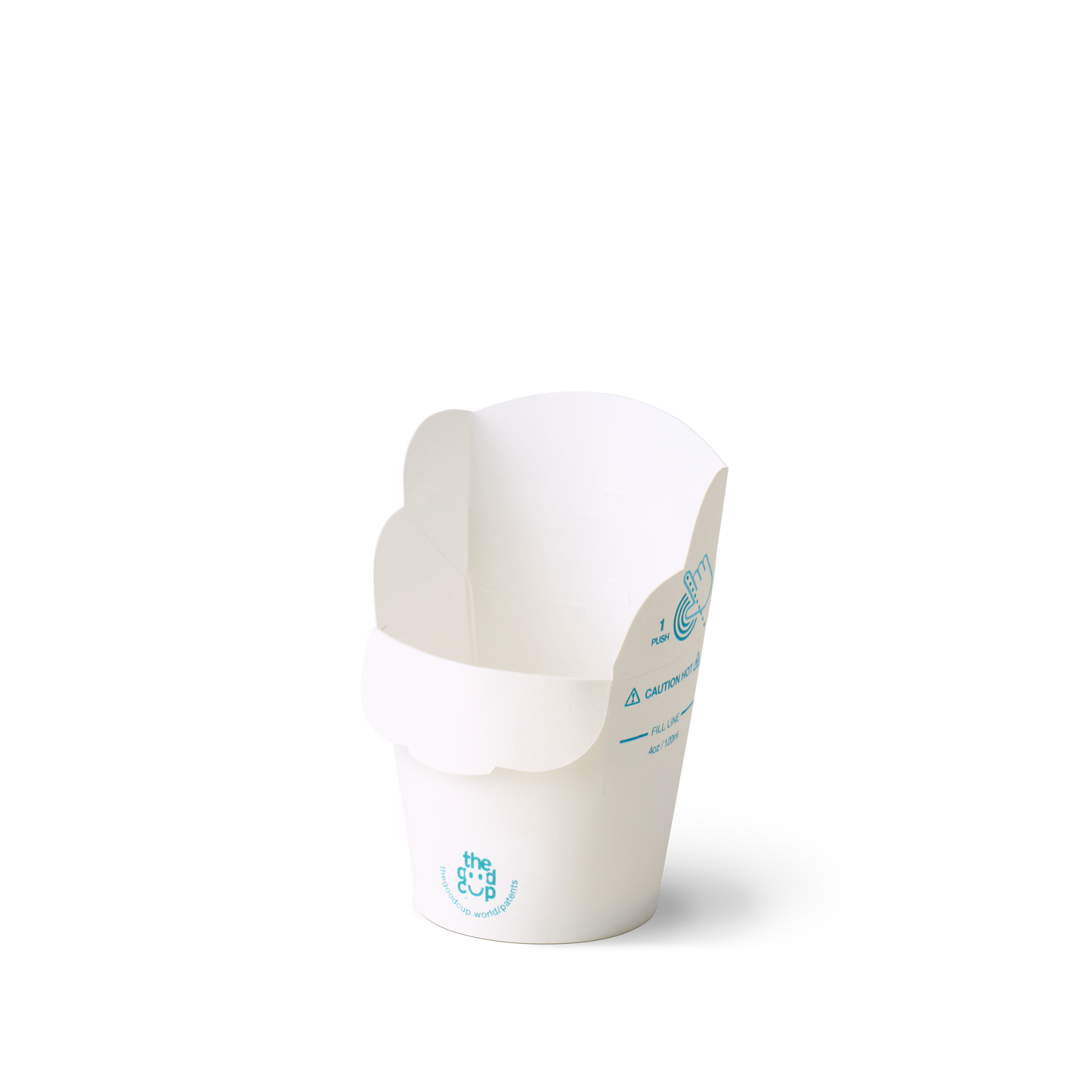 The Good Cup – White Kraft 4oz (120ml) | Carton of 1000