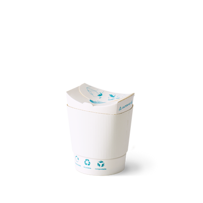 The Good Cup – White Kraft 8oz (240ml) | Carton of 1000