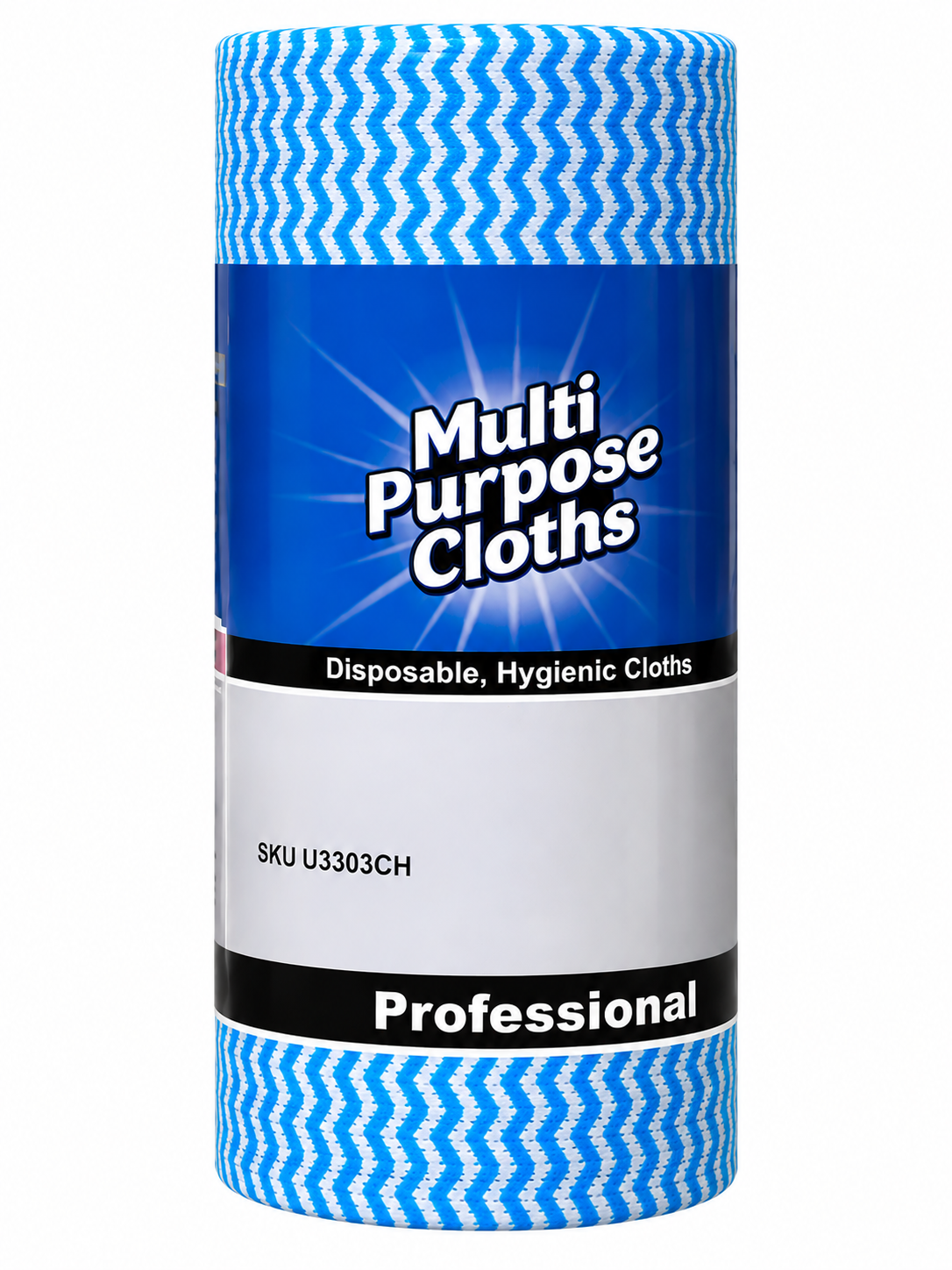 Heavy Duty Blue Wipes Roll 45m x 30cm