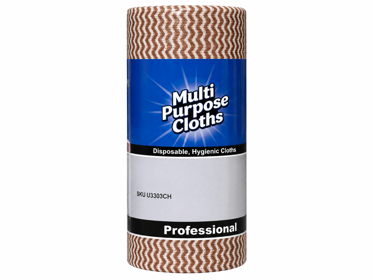 Heavy Duty Brown Wipes Roll 45m x 30cm