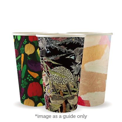 510ml / 16oz (90mm) Art Series Single Wall BioCup