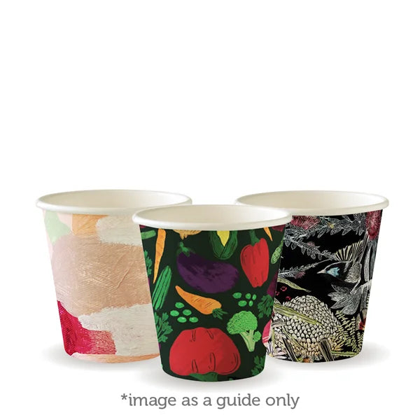 230ml/6oz(80mm) Art Series Single Wall Biocup