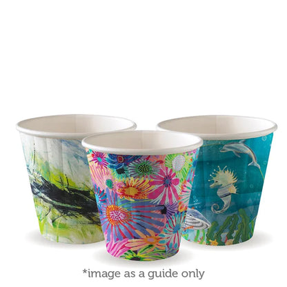 295ML/8OZ(90MM) ART SERIES DOUBLE WALL BIOCUP