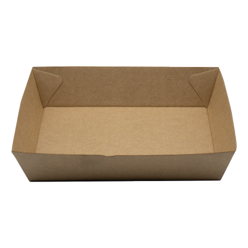 Open Tray #4 – Brown Kraft Corrugated