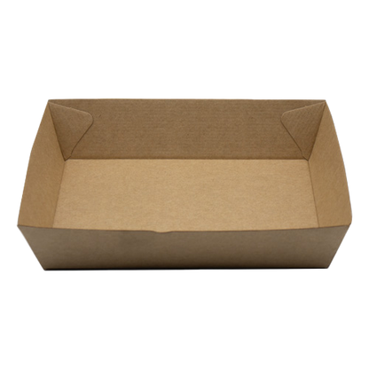 Open Tray #4 – Brown Kraft Corrugated