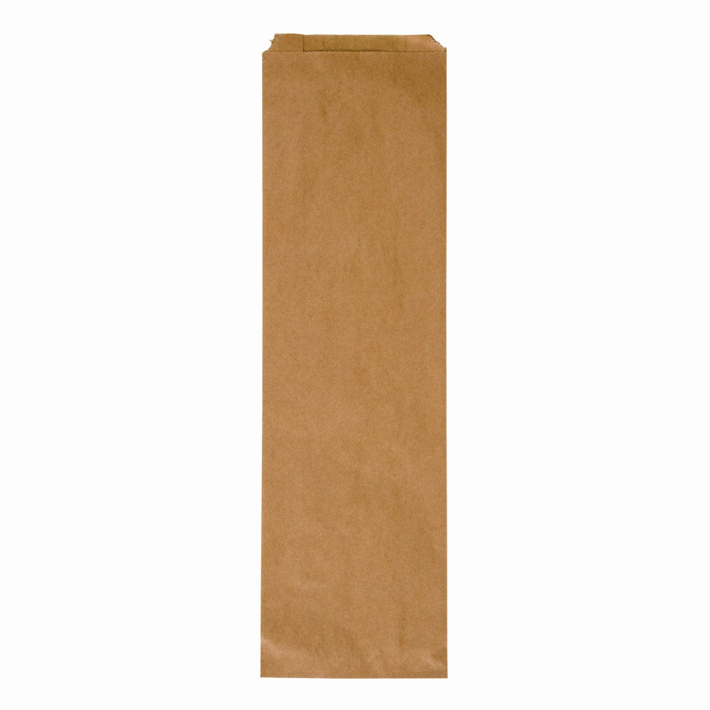 Single Bottle Brown Paper Bag 380x115x50mm