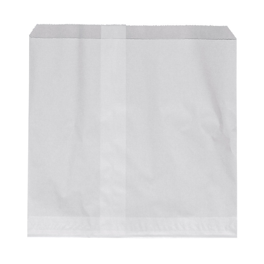 2 Square Glassine Paper Bag White 200x200mm