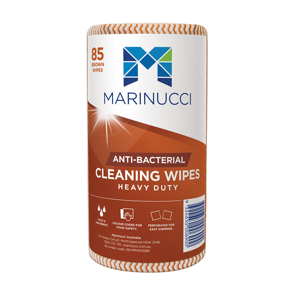 Heavy Duty Anti-Bacterial Wipes - Brown