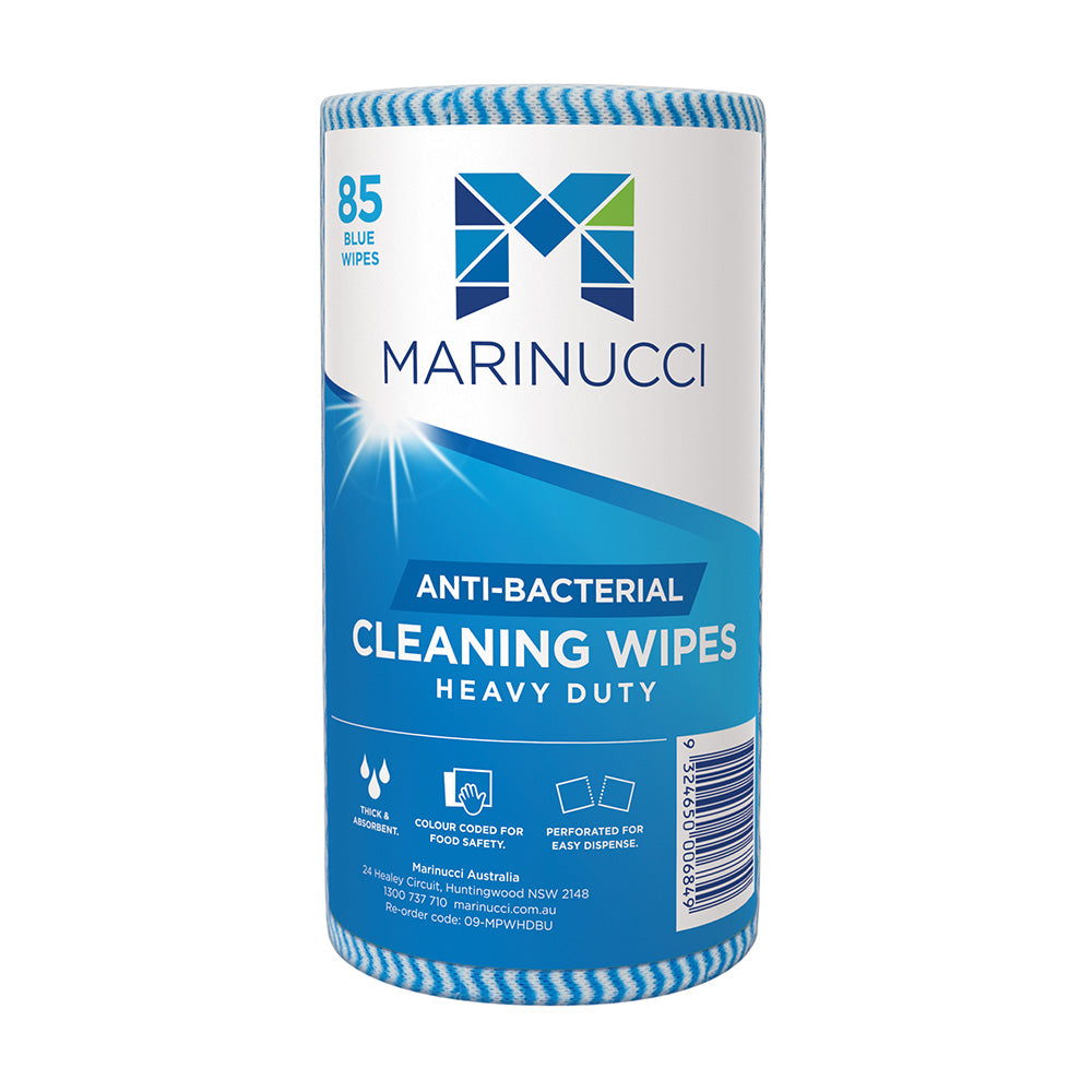Heavy Duty Anti-Bacterial Wipes - Blue
