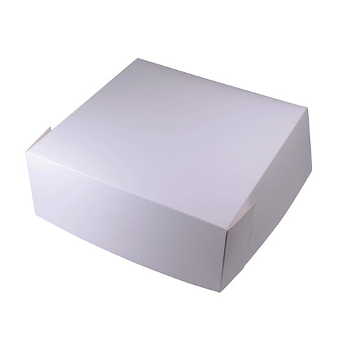 12x12x4 inch Premium White Cake Box Carton of 100