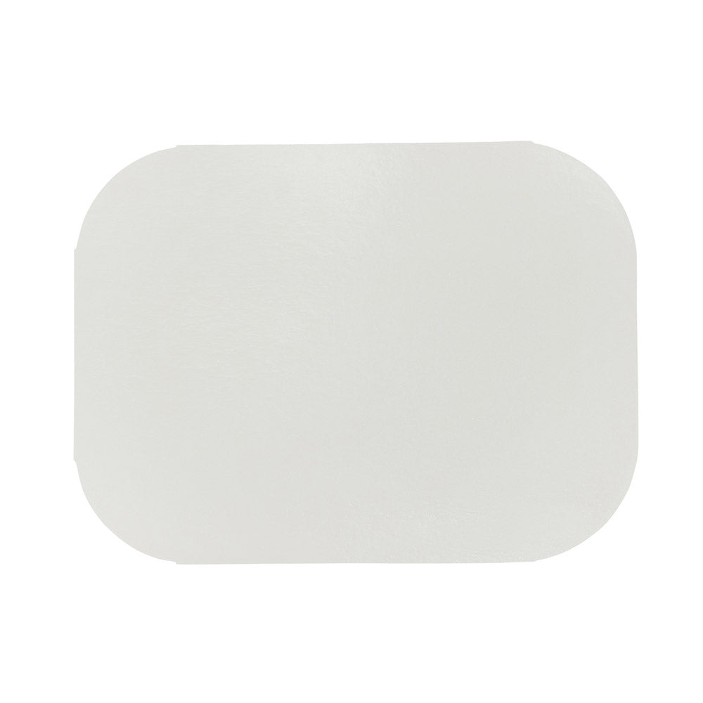 Rectangular Lid for 3/4 Cavity Foil Meal Trays