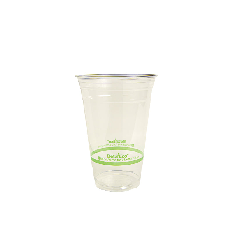 BetaEco 20oz (600ml) PET Cup - Eco Green Stripe