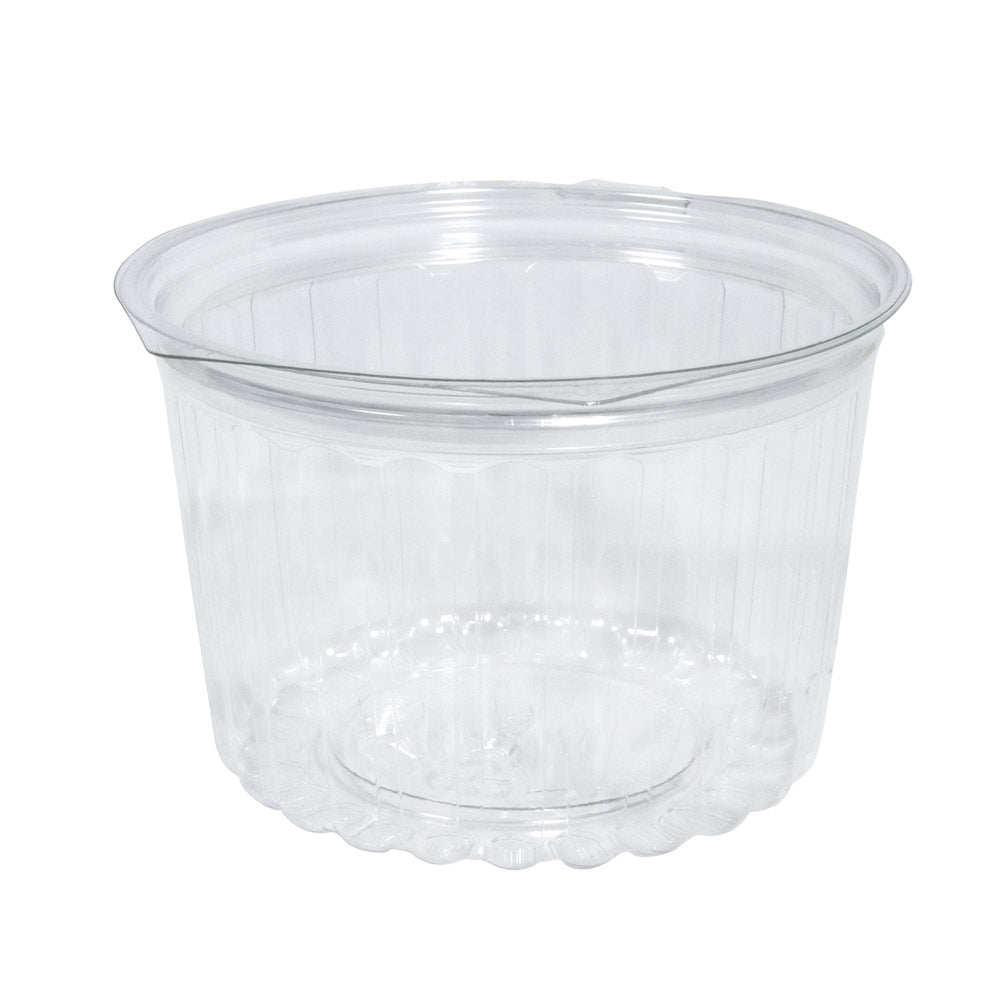 16oz Flat Hinged Lid Shobowl