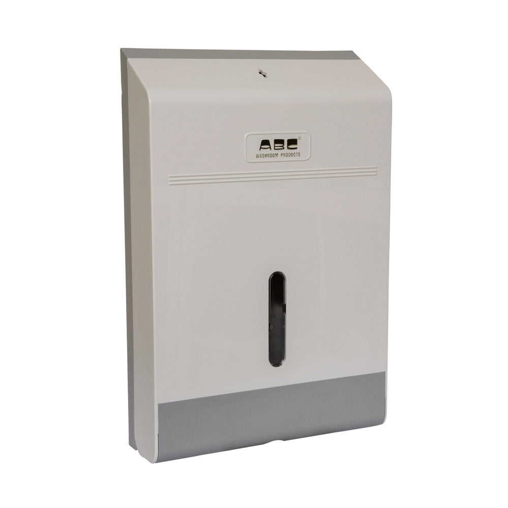 265x85x415mm Interleaved Hand Towel Dispenser Lockable