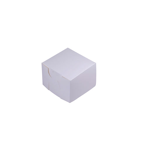 4x4x4 inch Premium White Cake Box Carton of 100
