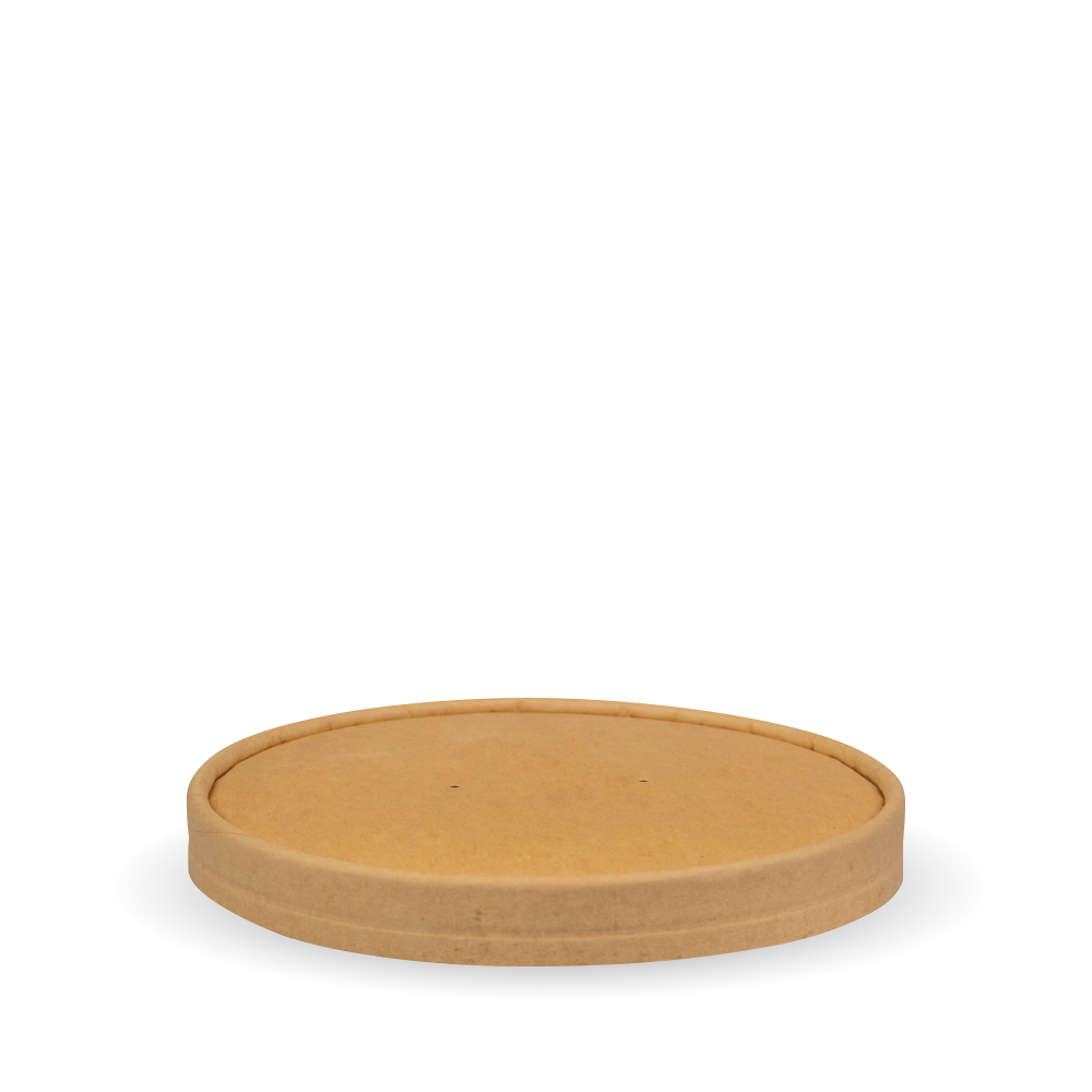 500-1,000ml Kraft Biobowl Paper Lid