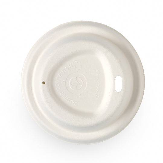 80mm Small Sugarcane BioCup Lids