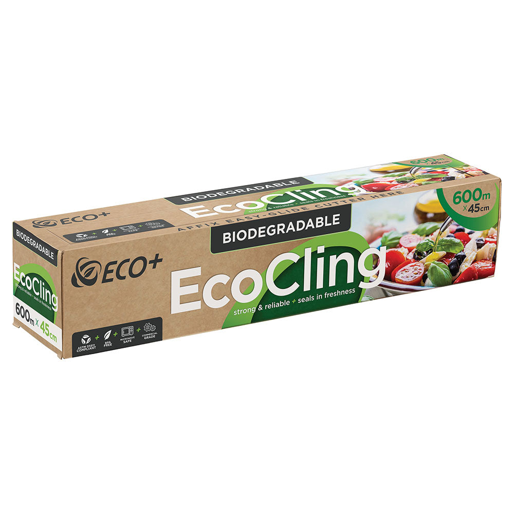 45cm EcoCling Biodegradable Catering Food Film (45cm W x 600M L)