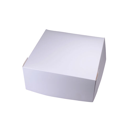 9x9x4 inch Premium White Cake Box Carton of 100