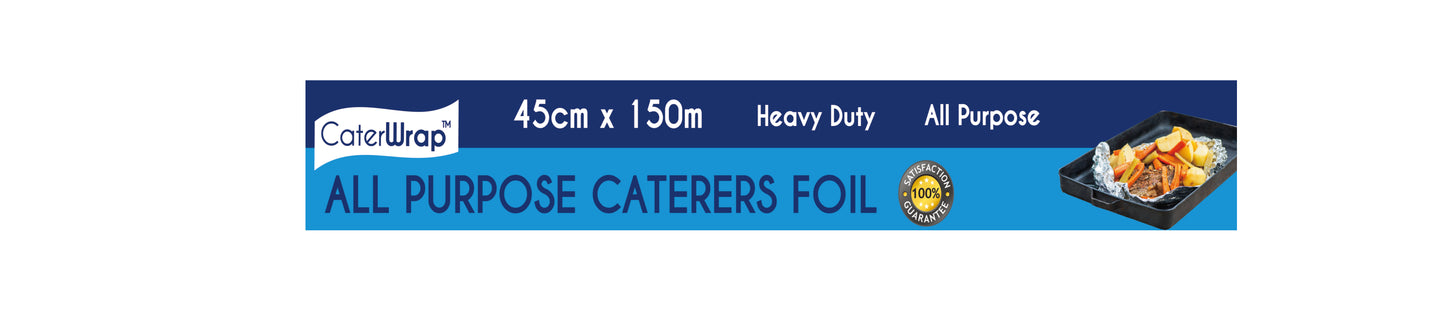 All Purpose Caterers Foil 45cm (45cm x 150m)