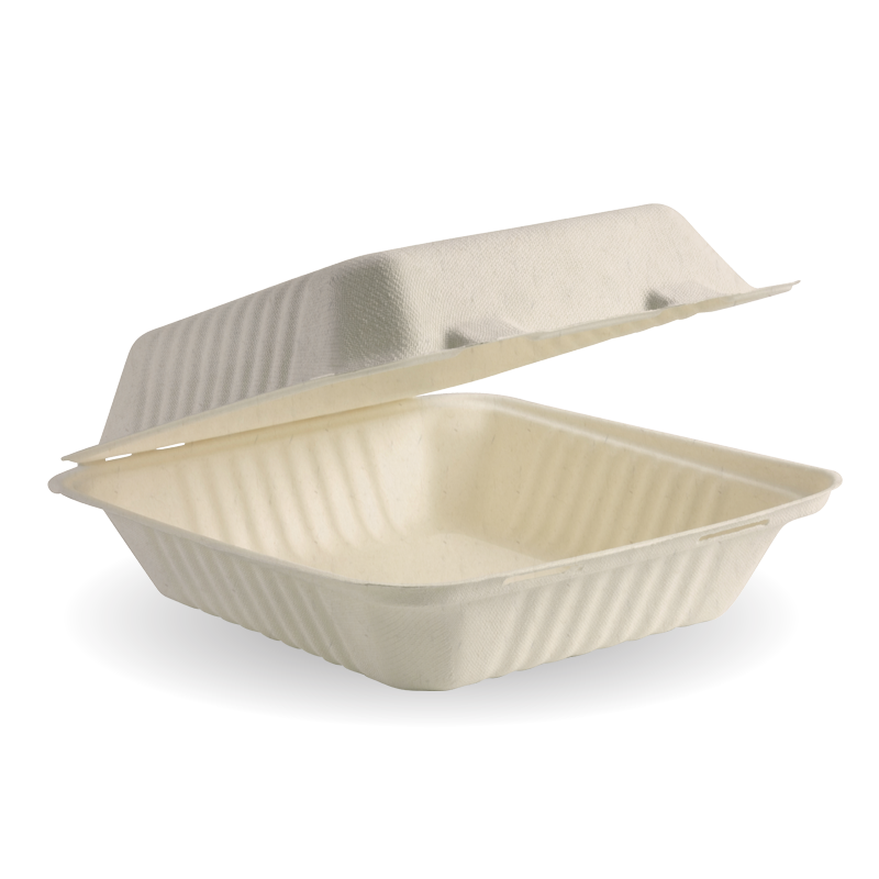 20x22x9cm / 7.8x8x3 inch BioCane Clamshell