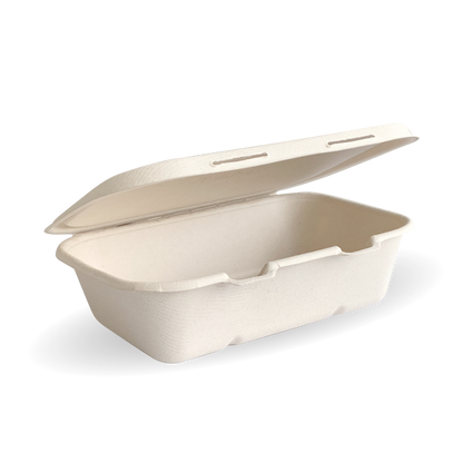 20x15x5cm / 7.5x5x1.9 inch Natural BioCane Clamshell