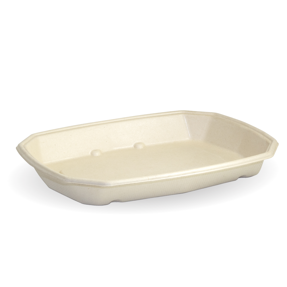 600ml Natural BioCane Octa Takeaway Base