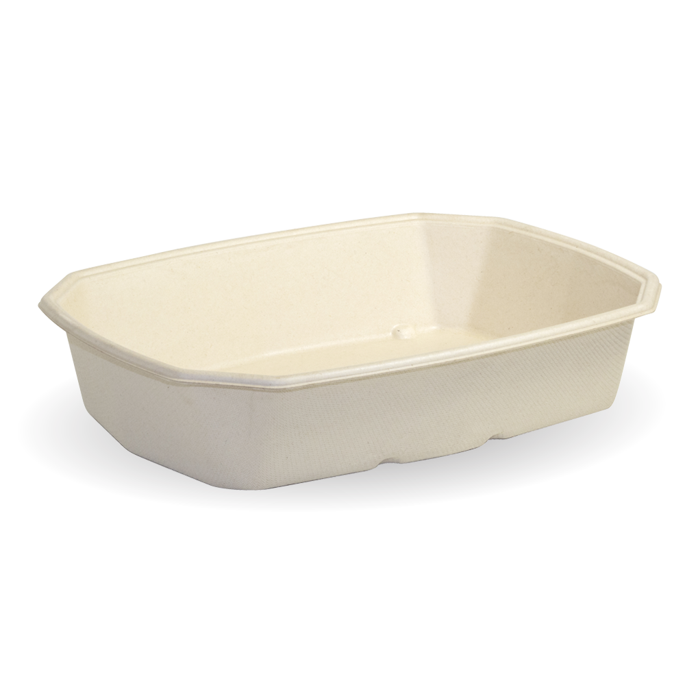 950ml Natural BioCane Octa Takeaway Base