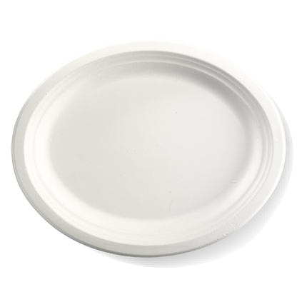 32x25cm / 12.5x10"Oval BioCane Plate