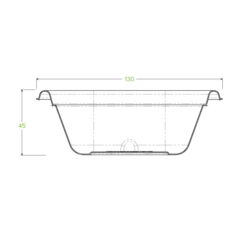 280ml BioCane Takeaway Base