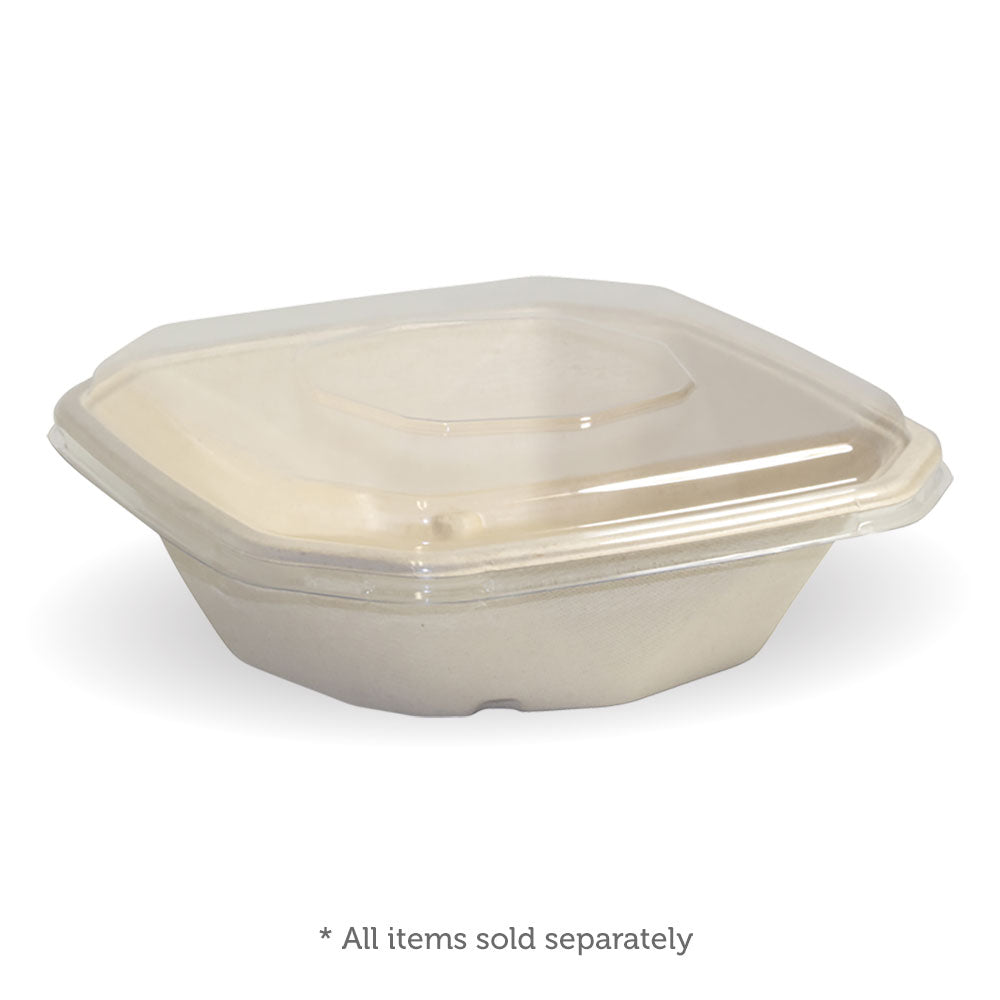500 & 750ml RPET Octa Takeaway Lid