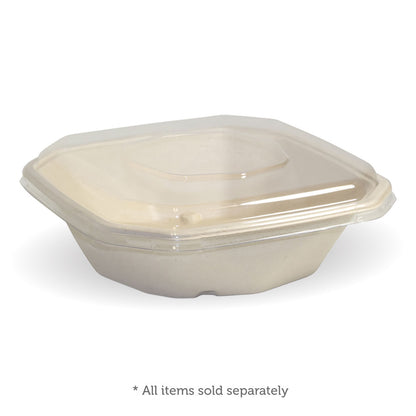 500 & 750ml RPET Octa Takeaway Lid