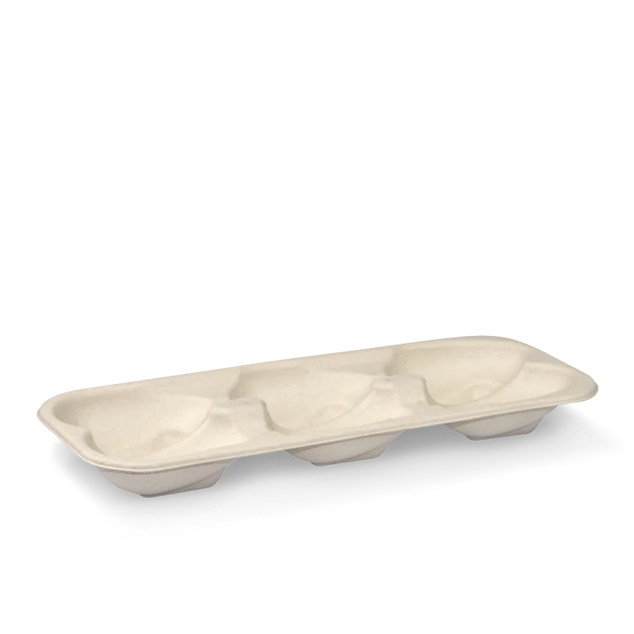 BioPak Oyster Tray - Holds 6 items